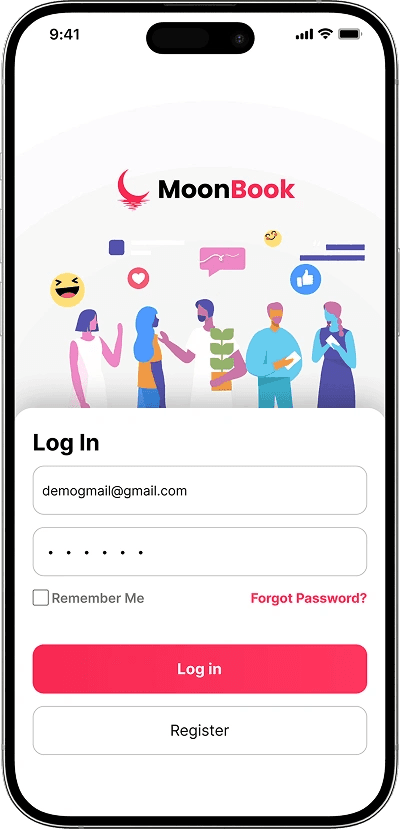 MoonBook screenshot 1