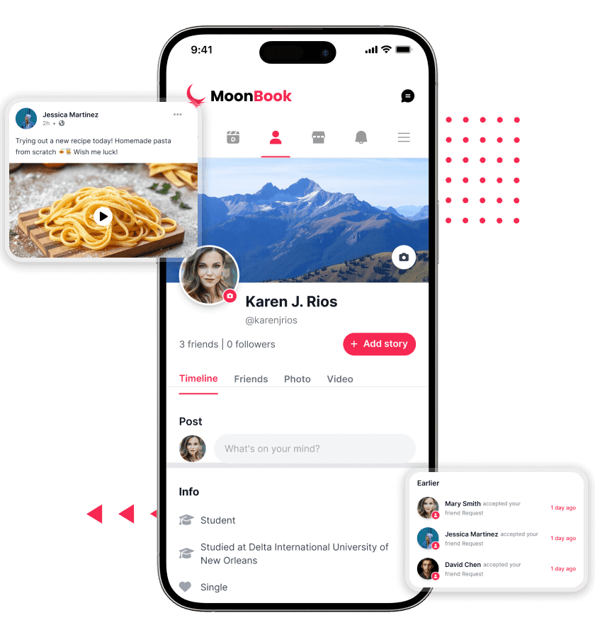 MoonBook Basic Features